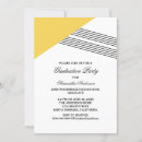 Search for stripes graduation invitations Simple
