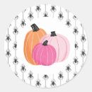 Search for pink spider stickers Pumpkins