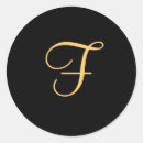 Search for f initial stickers Elegant