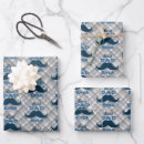 Search for dad wrapping paper Blue