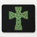 Search for celtic cross mouse mats Green
