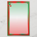 Search for christmas border stationery paper Holly