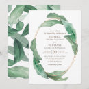 Search for tropical greenery wedding invitations Summer