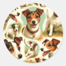 Search for jack russell terrier stickers Retro