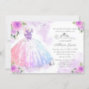 Search for pastel quinceanera invitations Spanish