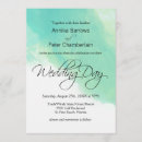 Search for ocean wedding invitations Aqua