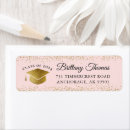 Search for graduation announcement return address labels Trendy
