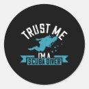 Search for scuba diver stickers Sea