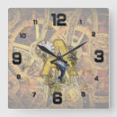 Search for alphabet clocks Initial