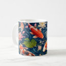 Search for japanese patterns mugs Koi fish