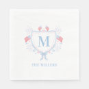 Search for red white and blue napkins Watercolor