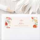 Search for orange sunset return address labels Watercolor