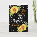Search for yellow sunflower birthday cards Elegant