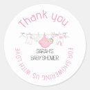 Search for baby shower clothesline stickers Cute