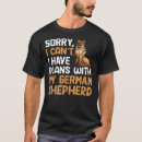 Search for sorry i have plans tshirts German