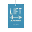 Search for gym car air fresheners Exercise