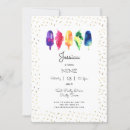 Search for rainbow sprinkles birthday invitations Gold