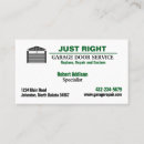 Search for garage business cards Service