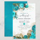 Search for turquoise invitations Watercolor