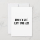 Search for chef thank you cards Baker
