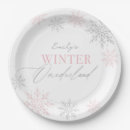 Search for winter onederland plates Glitter