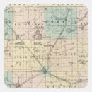 Search for wisconsin map stickers Townships