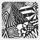 Search for modern geometric pattern stickers White