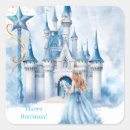 Search for fairytale castle stickers For kids