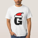 Search for monogram christmas tshirts Santa