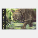 Search for endangered animal stickers Rainforest