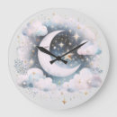 Search for crescent moon clocks Stars