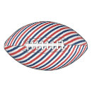 Search for red white and blue american footballs 4th of july