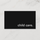 Search for children day care business cards Baby sitting