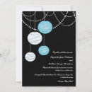 Search for paper lanterns invitations Blue