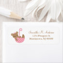 Search for teddy bear birthday return address labels Cute