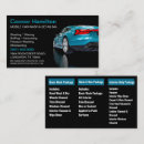 Search for mobile mechanic business cards Car auto engineer
