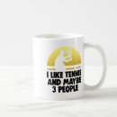 Search for i love tennis mugs Badminton team