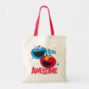 Search for elmo and cookie monster tote bags Children