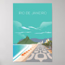 Search for rio de janeiro travel posters Beach