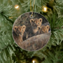 Search for african safari christmas tree decorations Lions