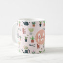 Search for cat and flowers mugs Garden