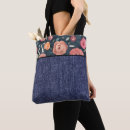 Search for denim tote bags Floral