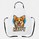 Search for happy design aprons Animal