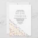 Search for confetti engagement party invitations Pink