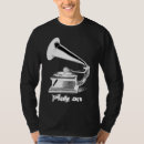 Search for gramophone tshirts Music