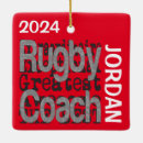 Search for rugby christmas tree decorations Coach