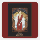 Search for lady in gold stickers Woman