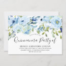 Search for sky blue quinceanera invitations Watercolor