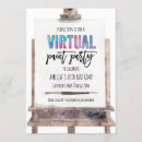 Search for easel invitations Colourful