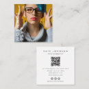 Search for unique photography business cards Qr code